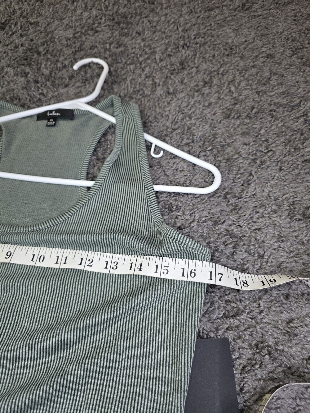 Lulus  Relaxed but Not Least Sage Green Ribbed Sleeveless Maxi Dress - Picture 7 of 11